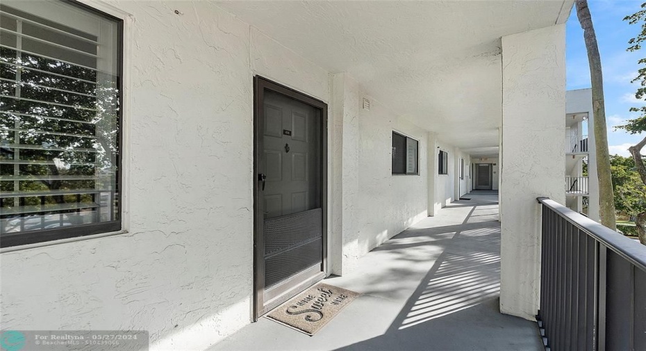Breezeway to Entrance