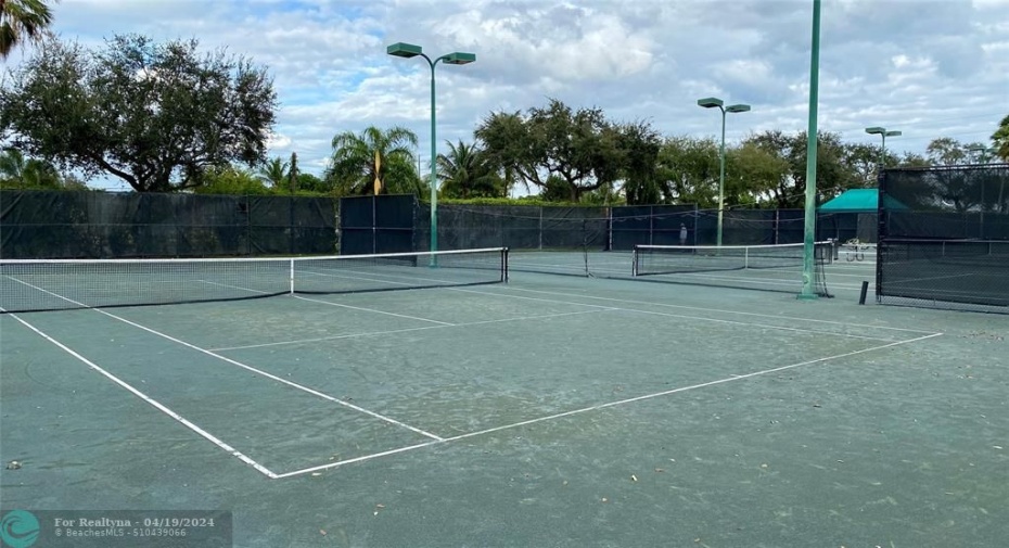 Dillon Tennis Center just across the street