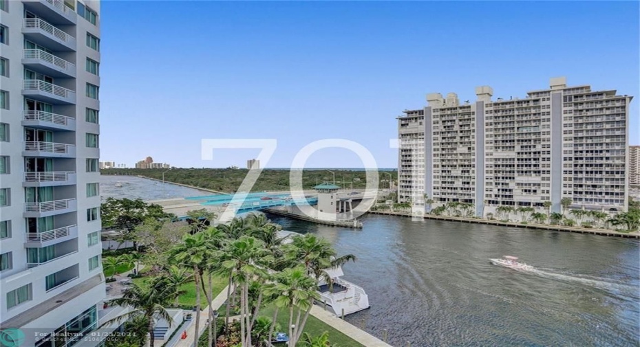 View Up the Intracoastal