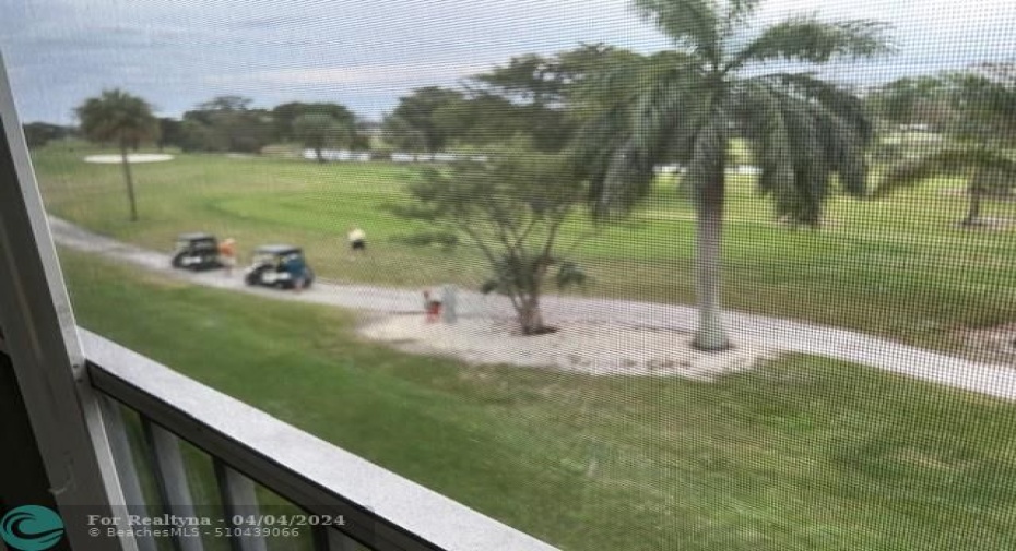Golf Course View