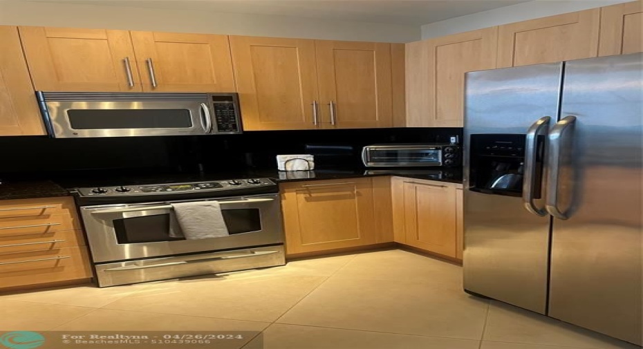 Immaculate Kitchen.  Stainless appliances.