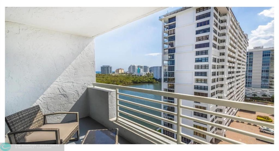 Balcony with a view