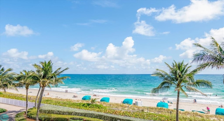 Deeded Beach Access with Private Cabanas