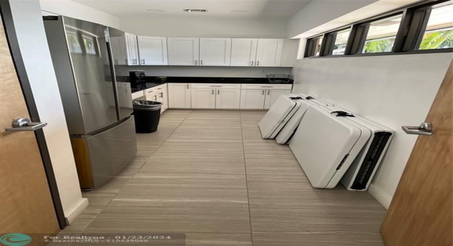 Kitchen at the clubhouse