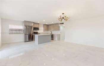 Kitchen + Living room