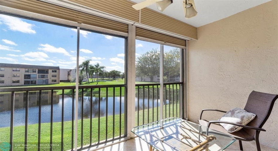 Great views toward Golf Course and Pond