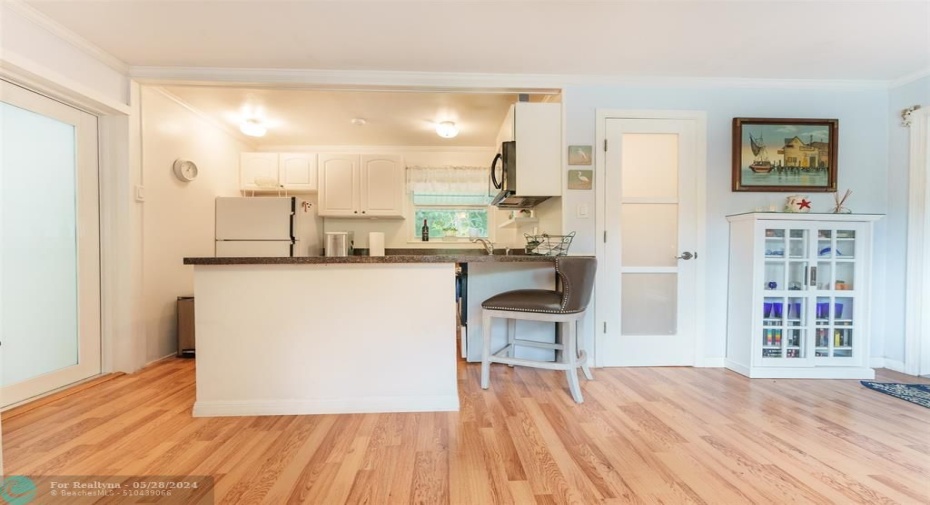 kitchen in guest house