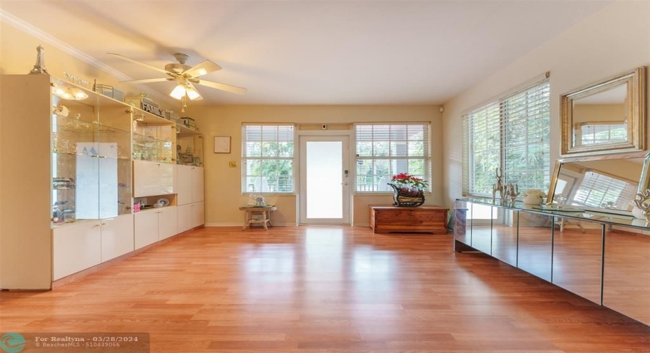 living area in main house