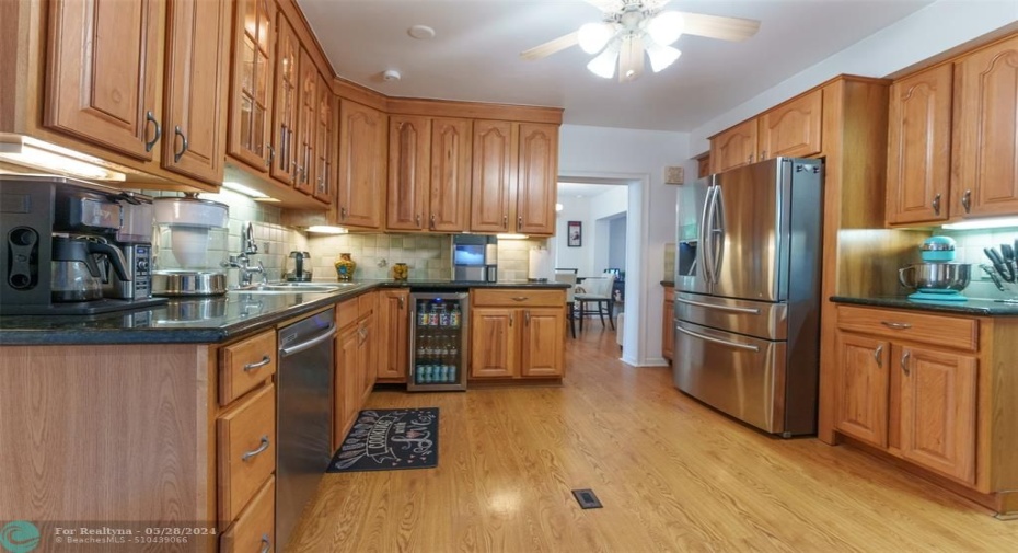 Kitchen in main house