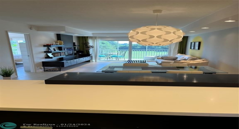 Living Room & Dining Area