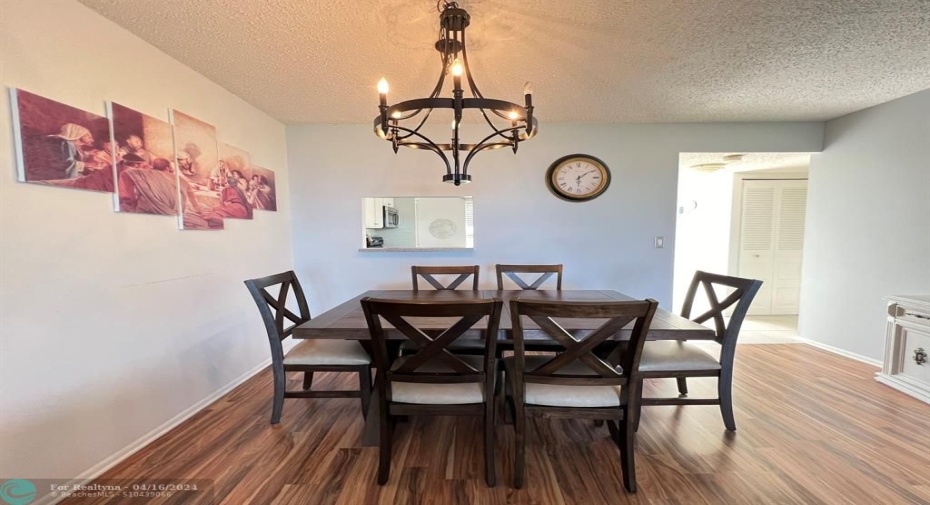 Spacious Dining Area large enough for a big family