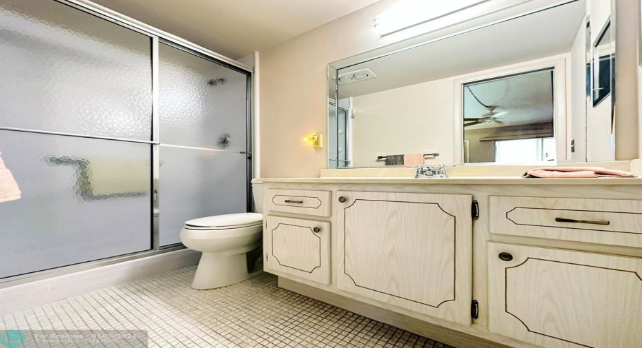 Clean & Bright Primary Bathroom