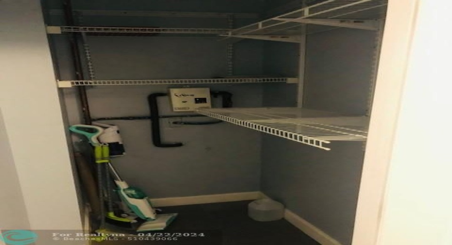 utility closet