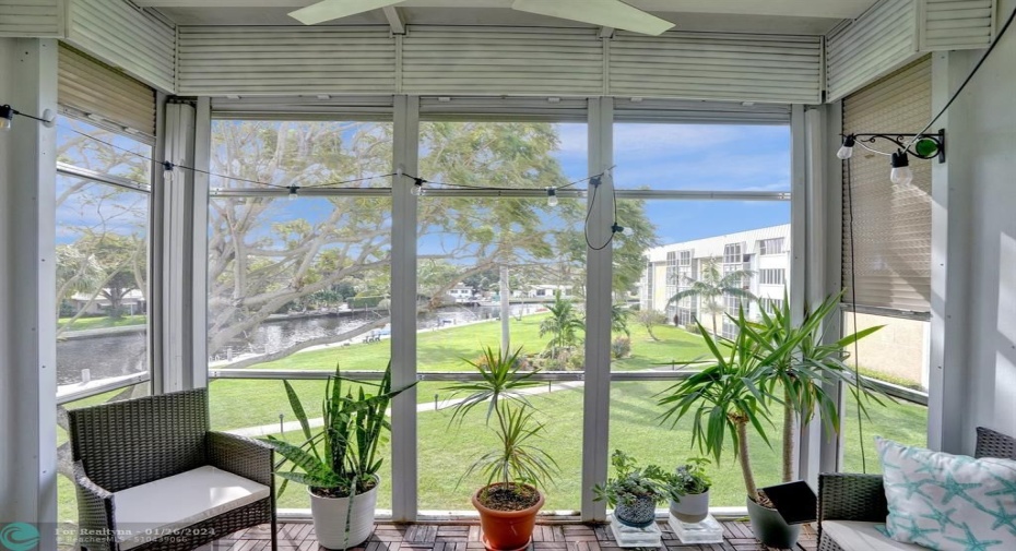River Views from your Screened in Balcony