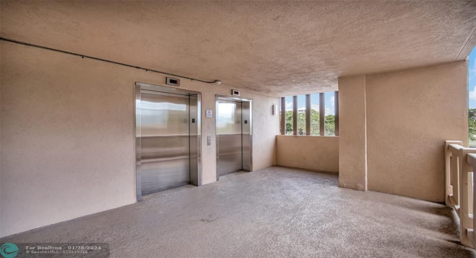 Elevators on 3rd Floor