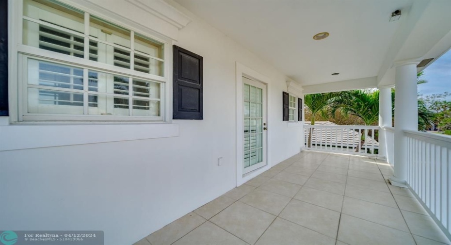 Guest Suite Balcony
