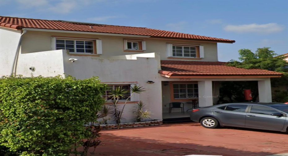 Front of Structure