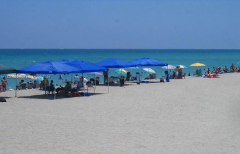 sun fun right on the beach & sand