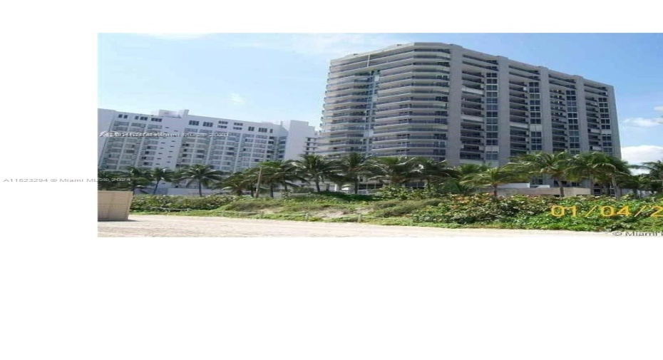 View from the ocean