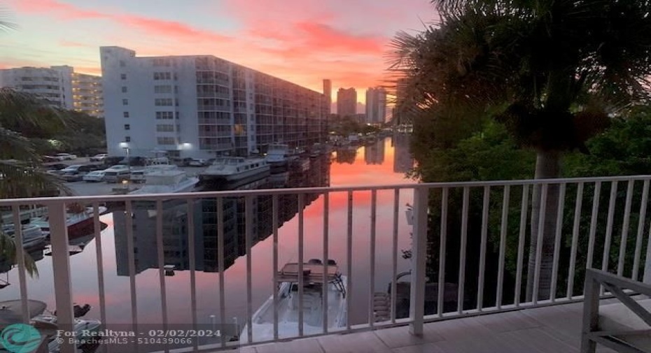 Backside view from your balcony