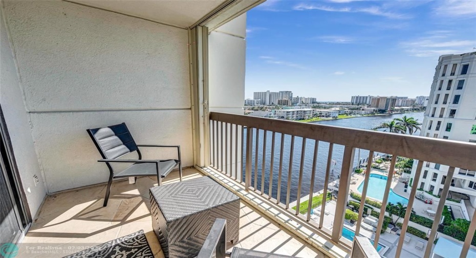 Balcony off of Second Bedroom