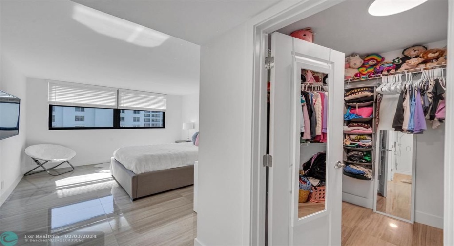Second Bedroom Walk in Closet