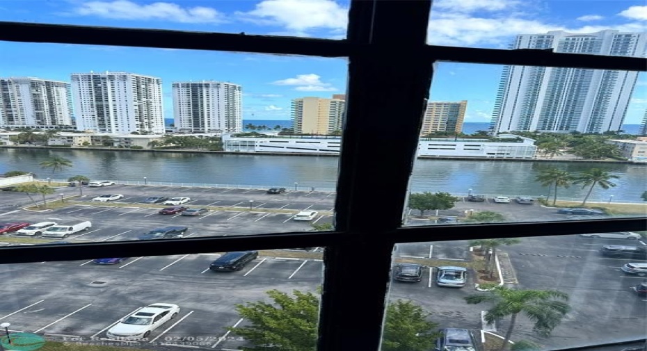 view from living room