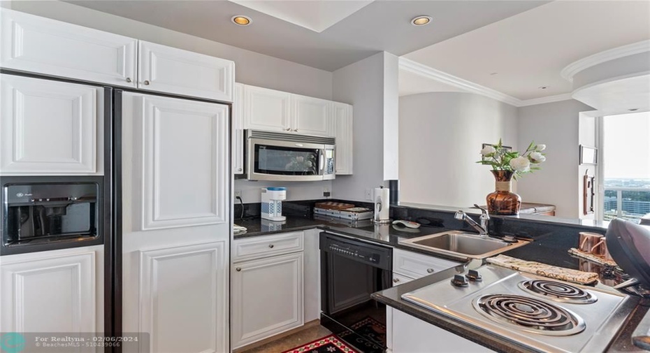 kitchen in guest wing