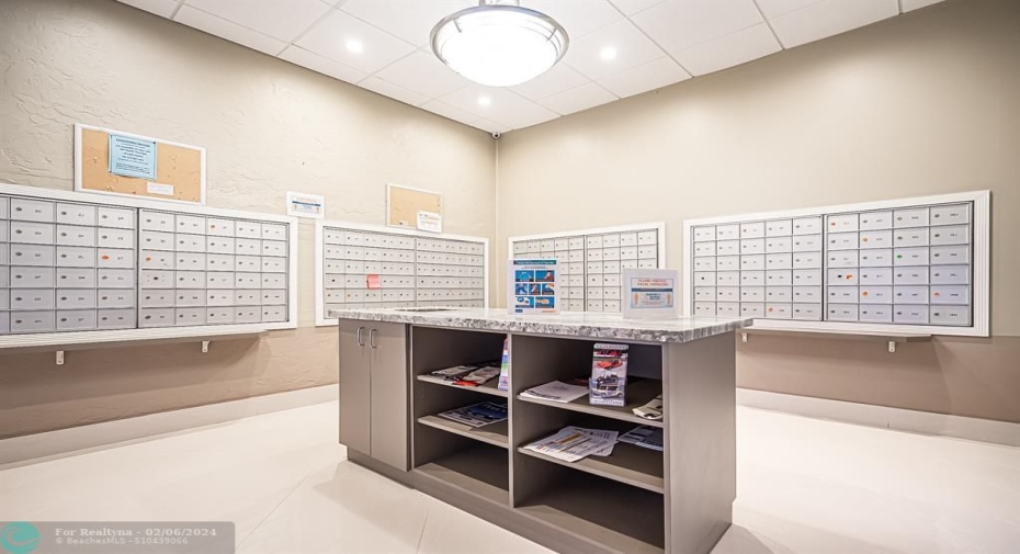 Mail room