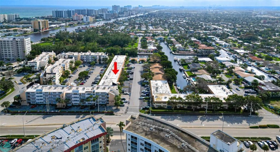 aerial unit view