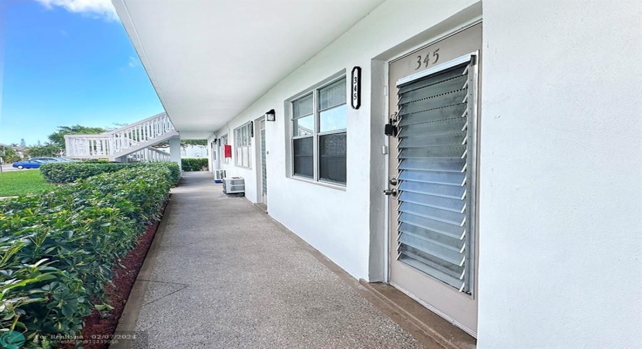 1st Floor Catwalk Front Door