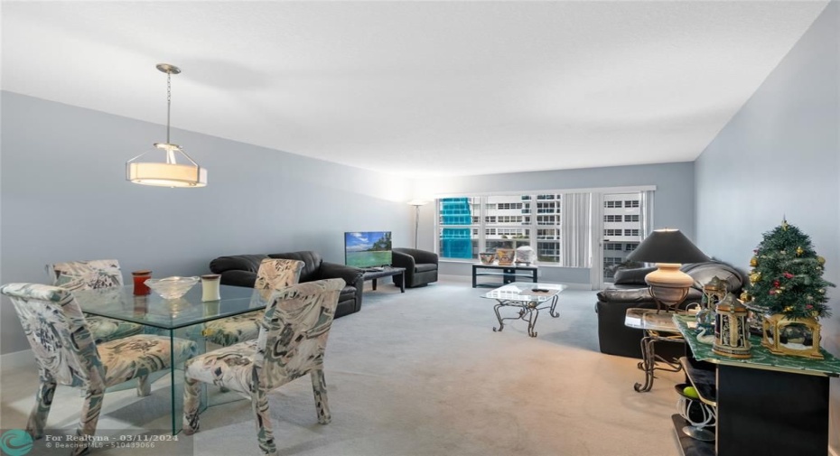 Living room/Dining room area