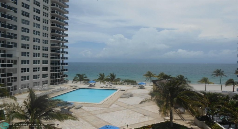 Pool deck