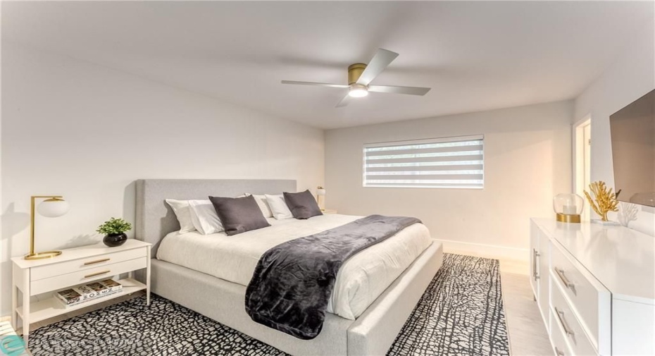 Primary Bedroom/KING BED/ 55' ROKU SMART TV
