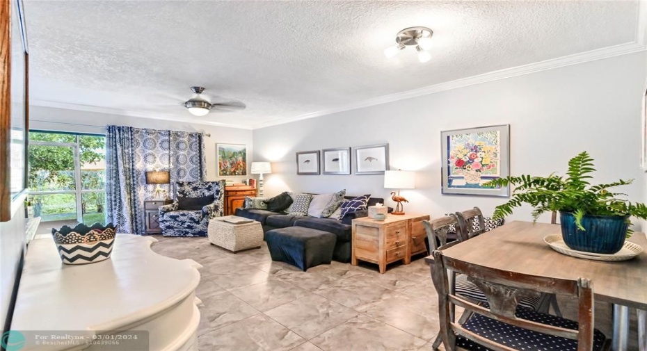 Living room Dining Area