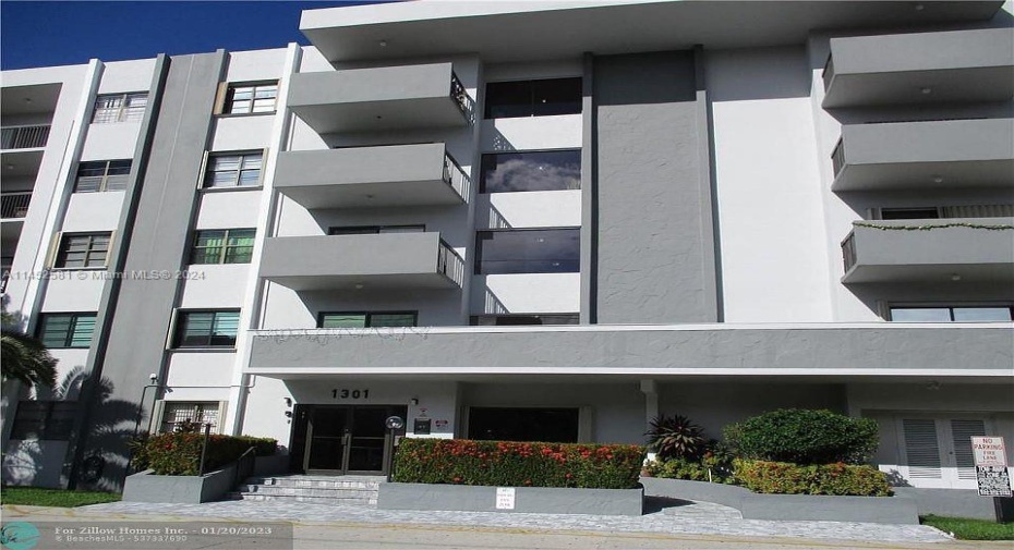 Front of Structure