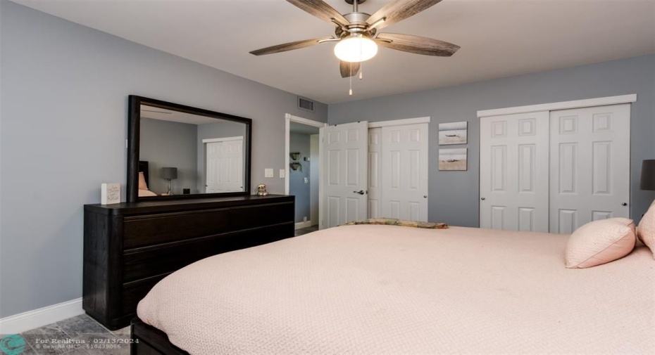 LOTS OF CLOSET SPACE.