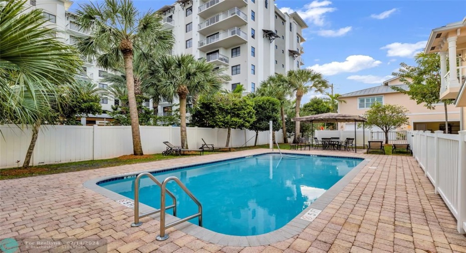 Swimming pool.