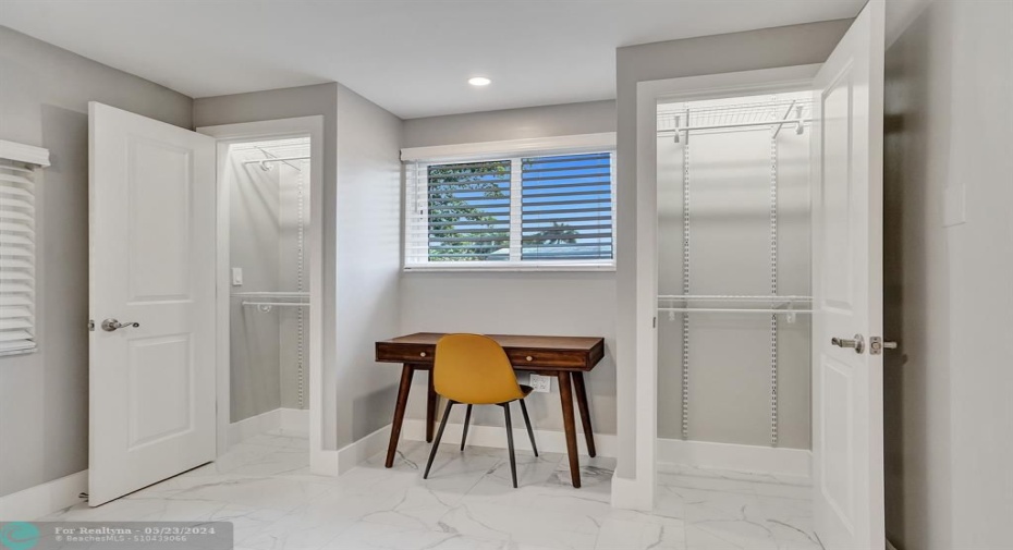 Closets with Desk Area