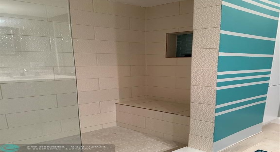 seat in Shower