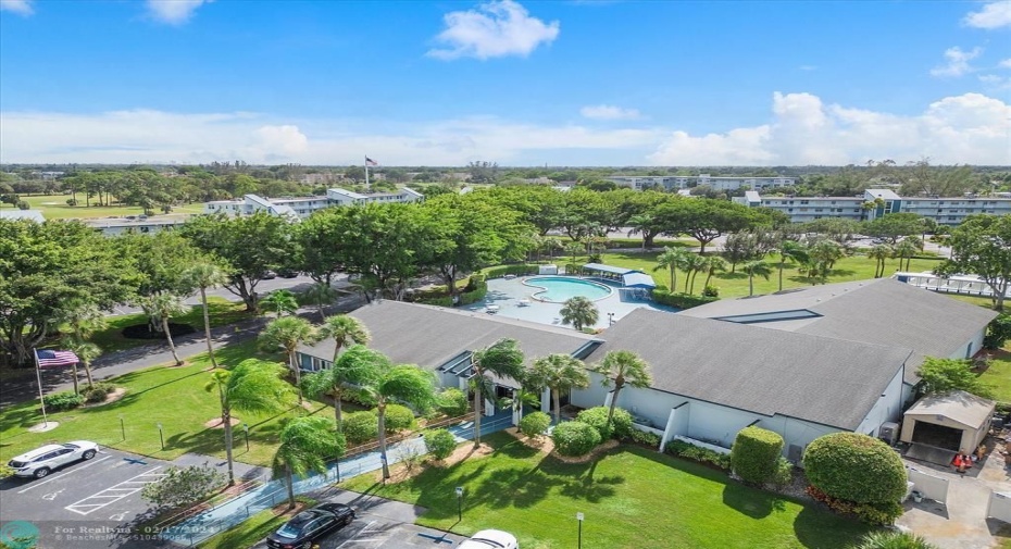 Aerial of Clubhouse