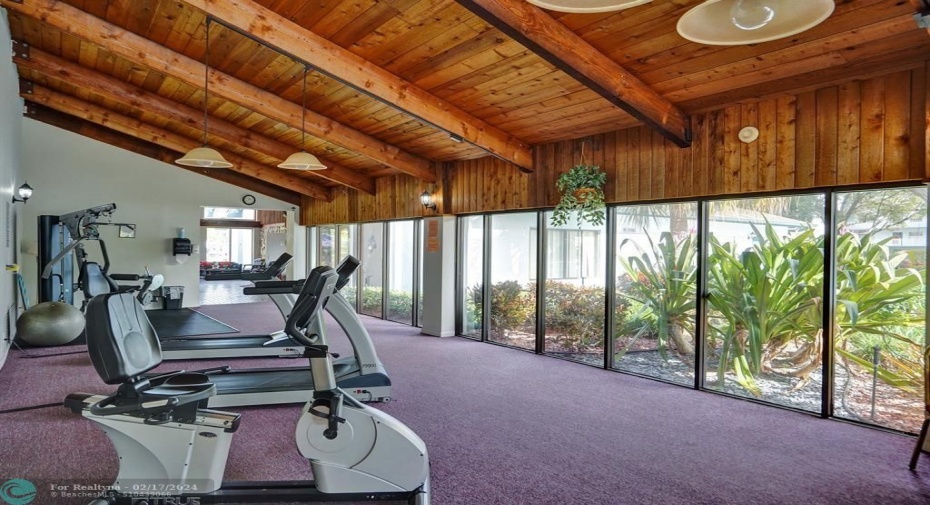 Fitness area