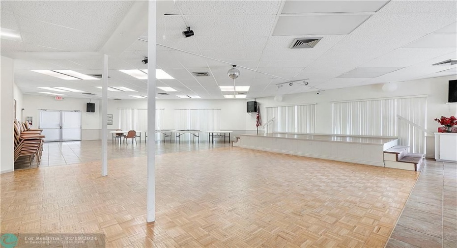 Clubhouse meeting & function room