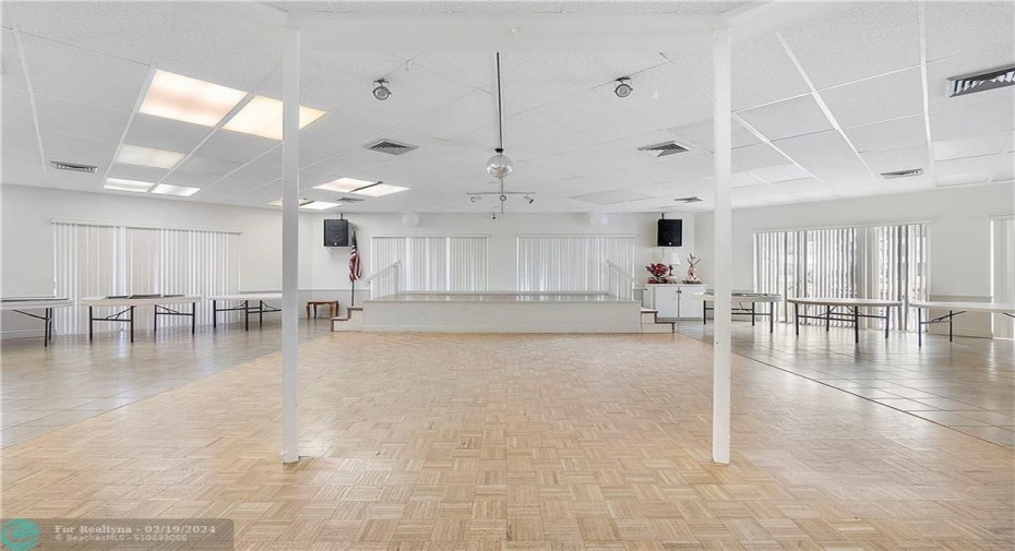 Clubhouse meeting & function room