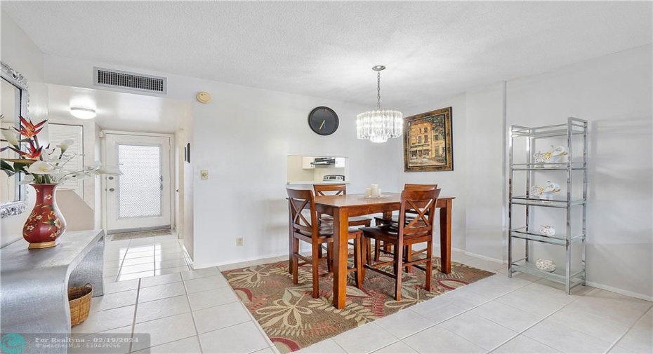 Dining area
