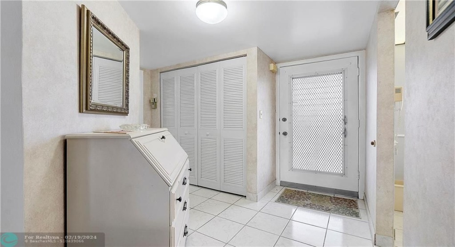 Entry foyer