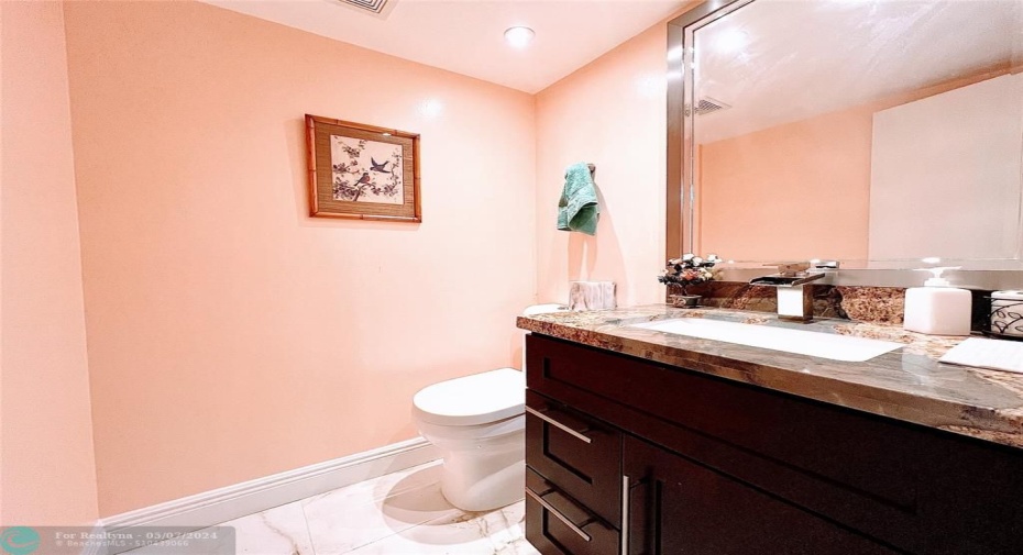Guest 1/2 Bathroom...