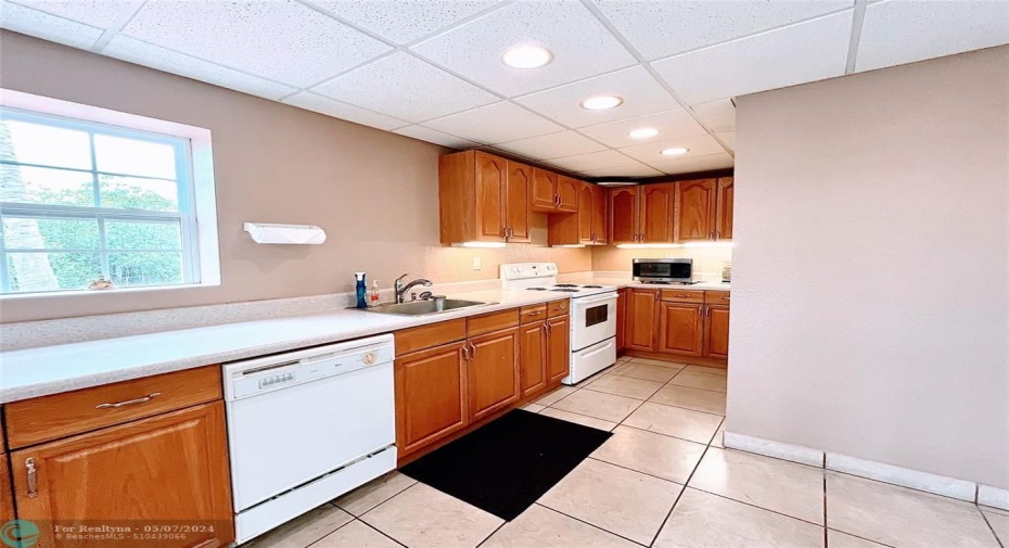Community room kitchen...