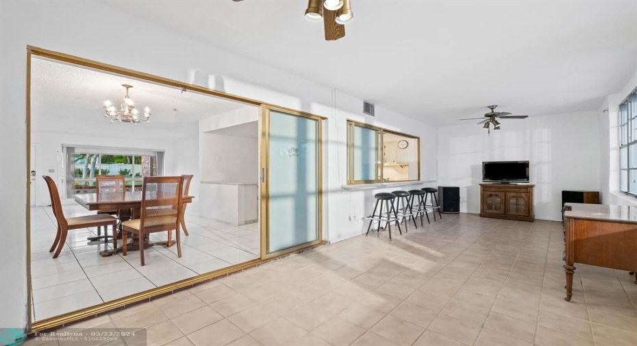 The room you can use as a Florida room, office or TV room.  So many options