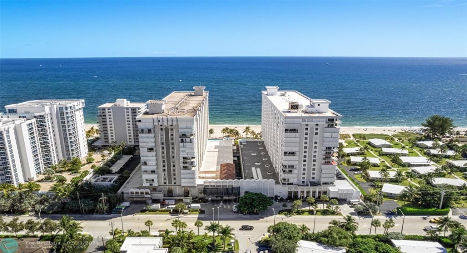 COMPLETELY REMODELED 2 BEDROOM/2 BATHROOM UNIT! INCREDIBLE VIEWS OVERLOOKING THE BEACH AND THE POOL. OCEANFRONT CONDO DIRECTLY ON THE SAND! MODERN KITCHEN FEATURES STAINLESS STEEL APPLIANCES AND QUARTZ COUNTERTOPS. BEAUTIFUL FLOORING THROUGHOUT THE UNIT. HIGH IMPACT WINDOWS AND SLIDERS. SPACIOUS MASTER BEDROOM WITH WALK-IN CLOSET, PLENTY OF CLOSET SPACE. 1 ASSIGNED GARAGE PARKING SPACE COMES WITH THE UNIT, PLENTY OF GUEST PARKING AVAILABLE. WALKING DUSTANCE TO THE NEW POMPANO BEACH PIER AND ATTRACTIONS!!